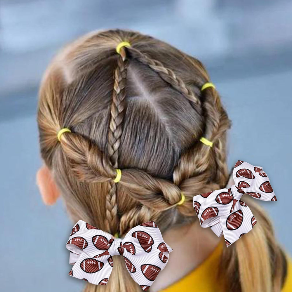 JDRGJTH barrettes football américain : clip dentelé et durable.