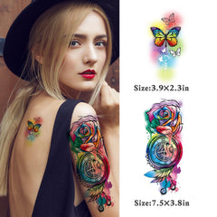 Guide d'utilisation JEEFONNA tatouage, étapes claires pour une pose rapide.