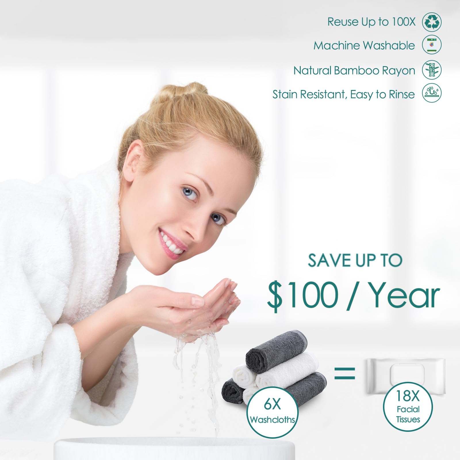 Nettoyage hygiénique avec JEFFSUN dans la salle de bain