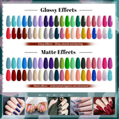 JEWHITENY top coat brillant double pour éclat longue durée.