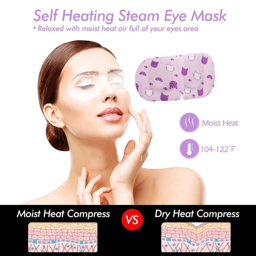 Masque oculaire Jekeno utilisation 40-60 minutes détente prolongée
