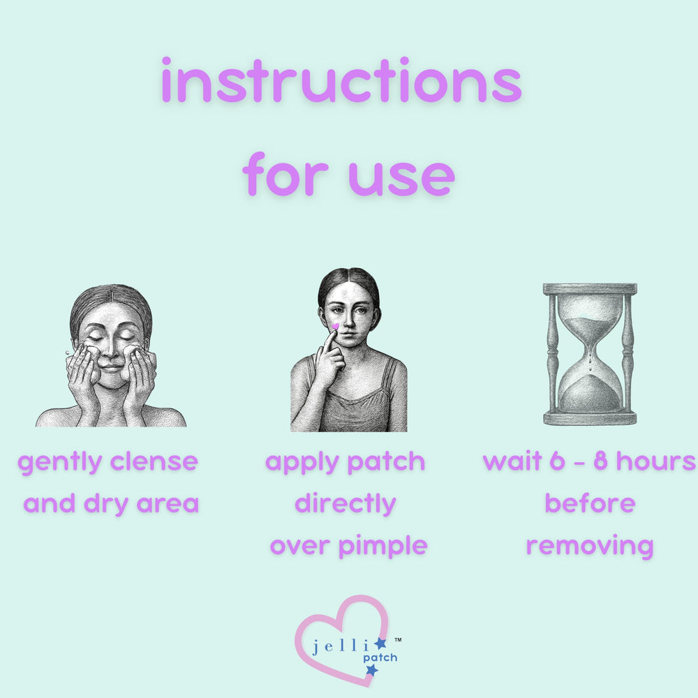 Jelli Patch cœur patch visage : idéal pour un rituel quotidien.