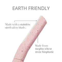Jenny Patinkin outil dermaplanage – manche durable en fibres recyclées, choix éco-responsable