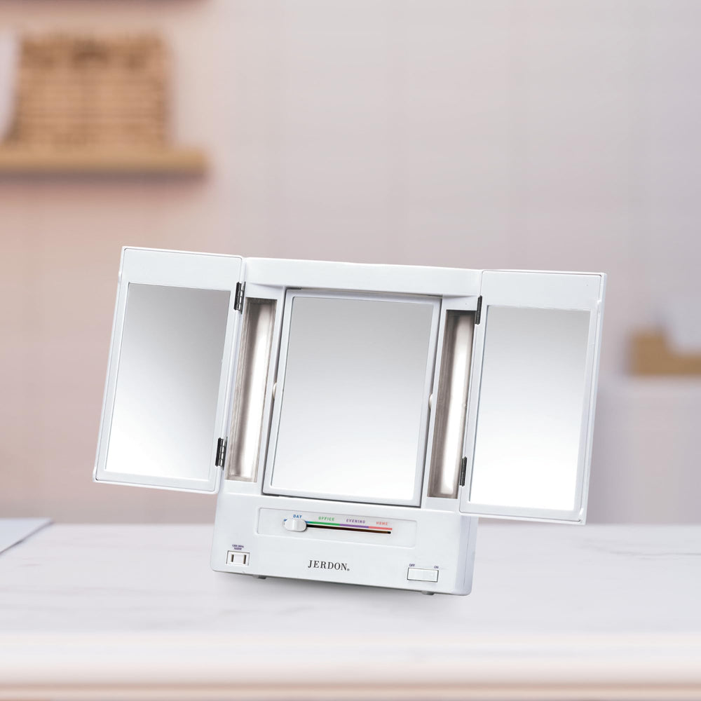 Miroir JERDON avec grossissement 5x pour un soin ciblé.