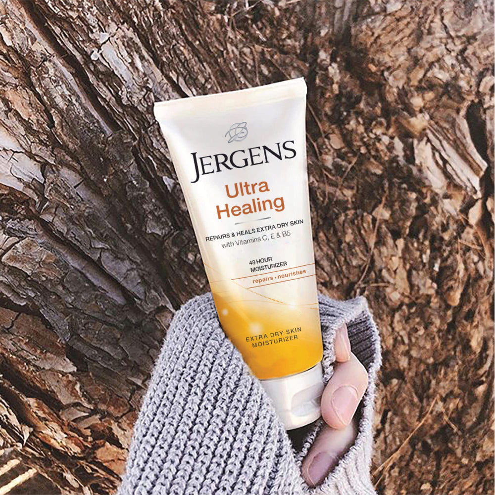 Jergens Ultra Healing flacon compact 1 oz prêt à voyager.