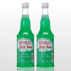 Jeris tonique cheveux huile professionnel, bouteille de 414 ml, pour brillance naturelle.