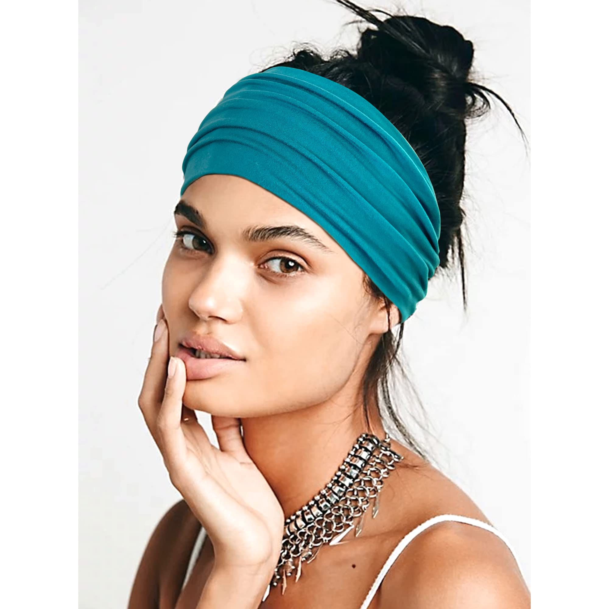 Bandes-cheveux Jesries polyvalentes pour maison, travail et sorties.