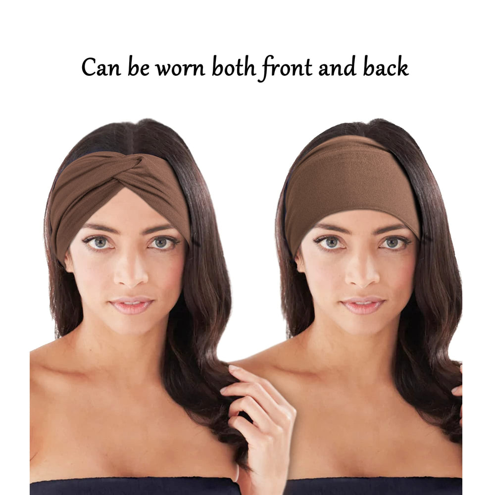 Bande-turban Jesries, tissu doux et respirant pour un look élégant.