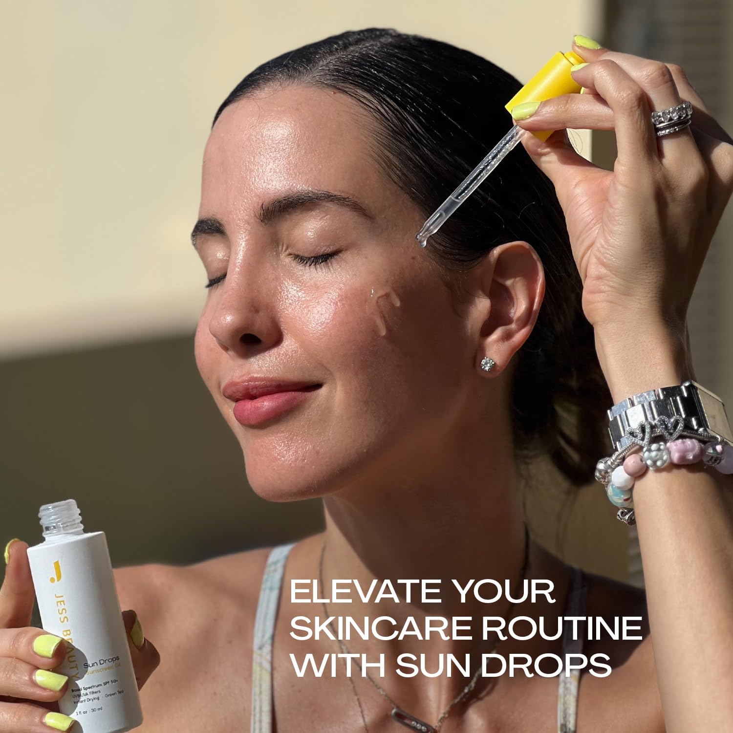 JESS BEAUTY application rapide, peau lisse et fraîche après utilisation