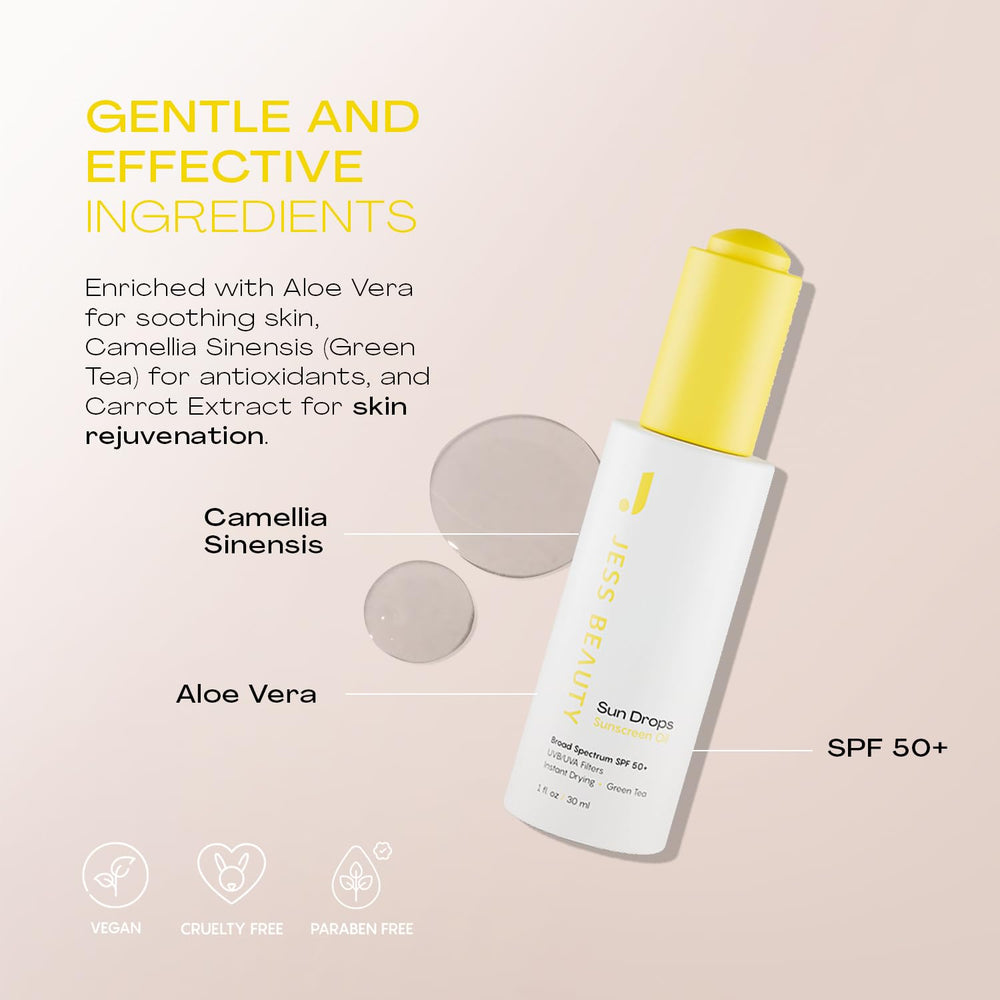 JESS BEAUTY baobab huile hydratante, peau douce et repulpée