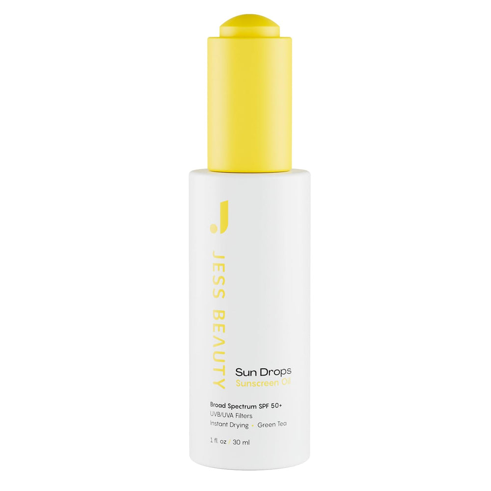 JESS BEAUTY écran solaire visage, bouteille prête à protéger la peau contre le soleil
