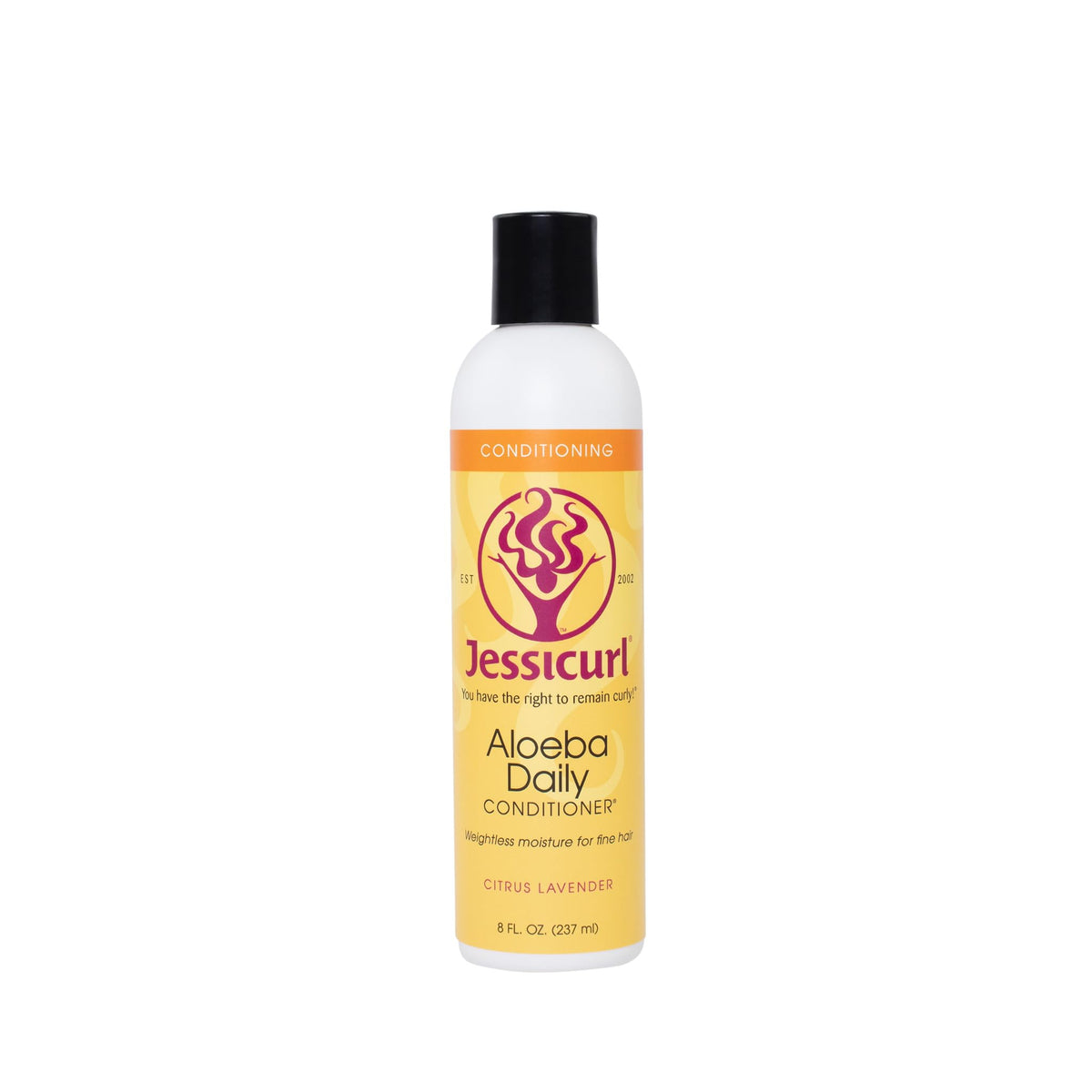 Jessicurl Aloeba Daily Conditioner boucles flacon – hydratation légère