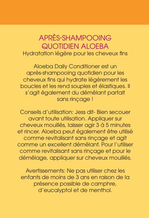 Soin sans rinçage possible – douceur durable