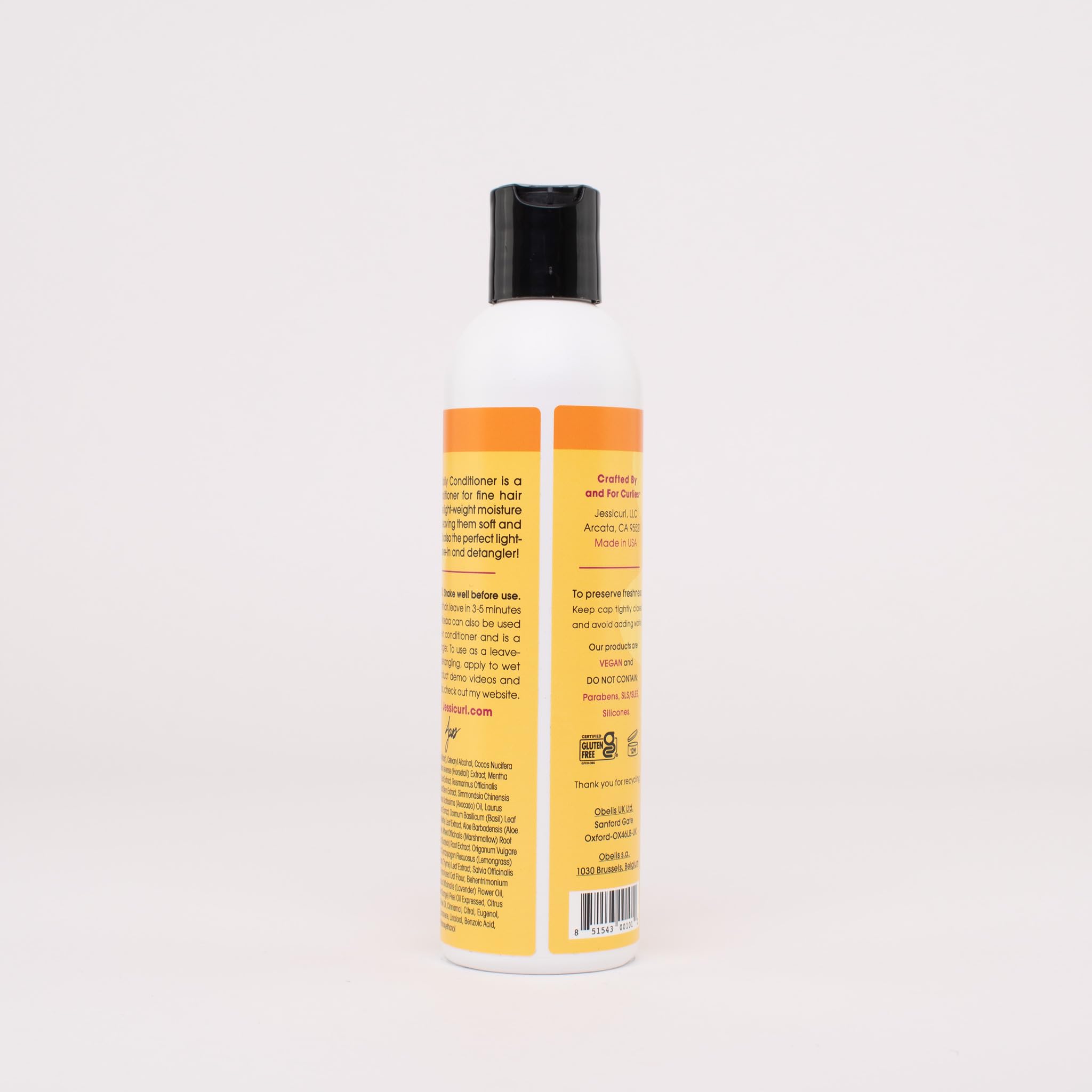 Texture légère sur cheveux mouillés – démêlage facilité