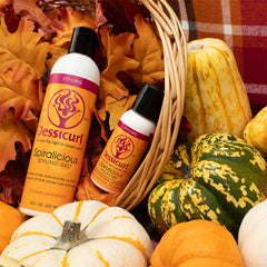 Jessicurl Spiralicious: cheveux définis en air-dry, tenue durable sans crunch.