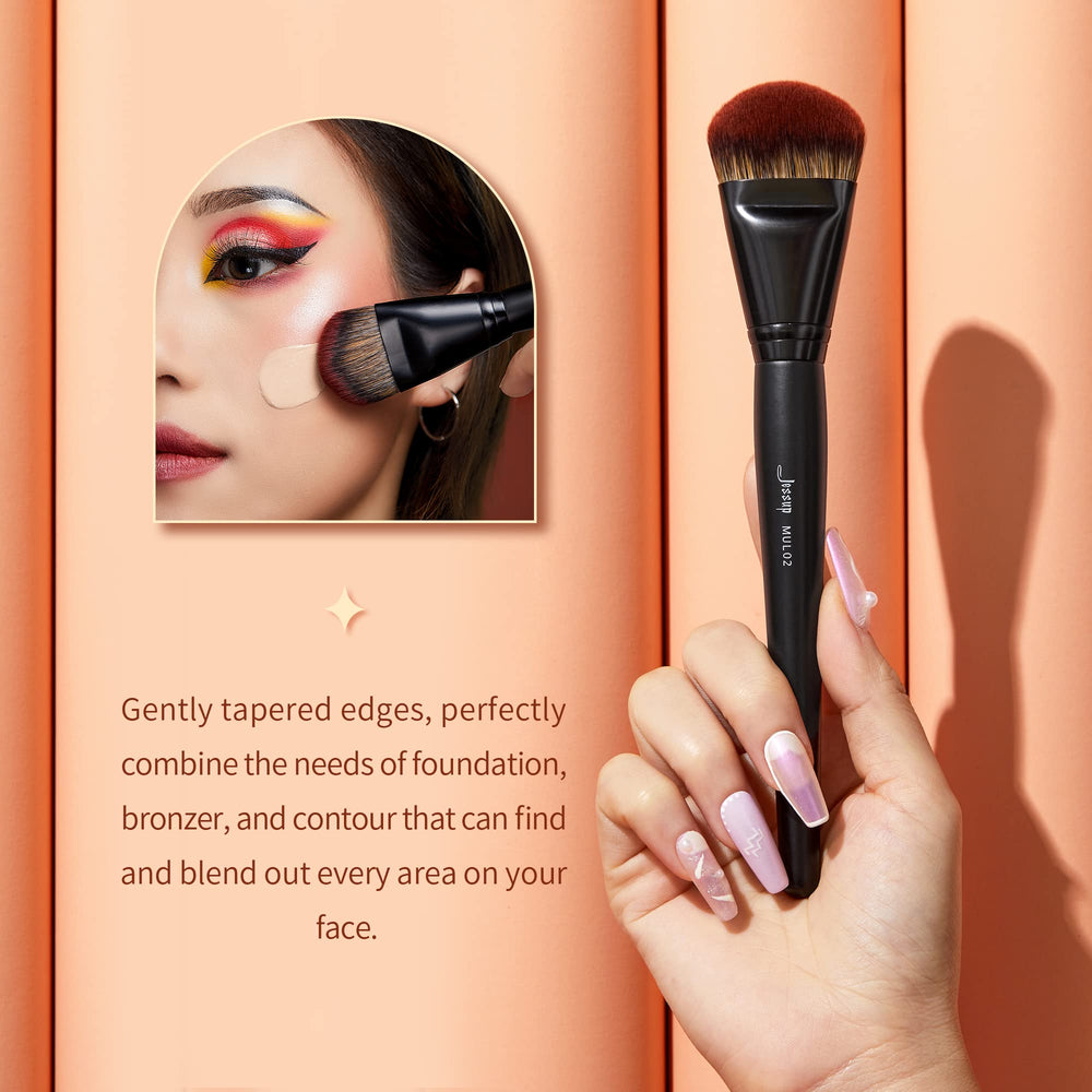 Jessup brosse multiusage teint bronzer contour: convient pour fond et bronzer.