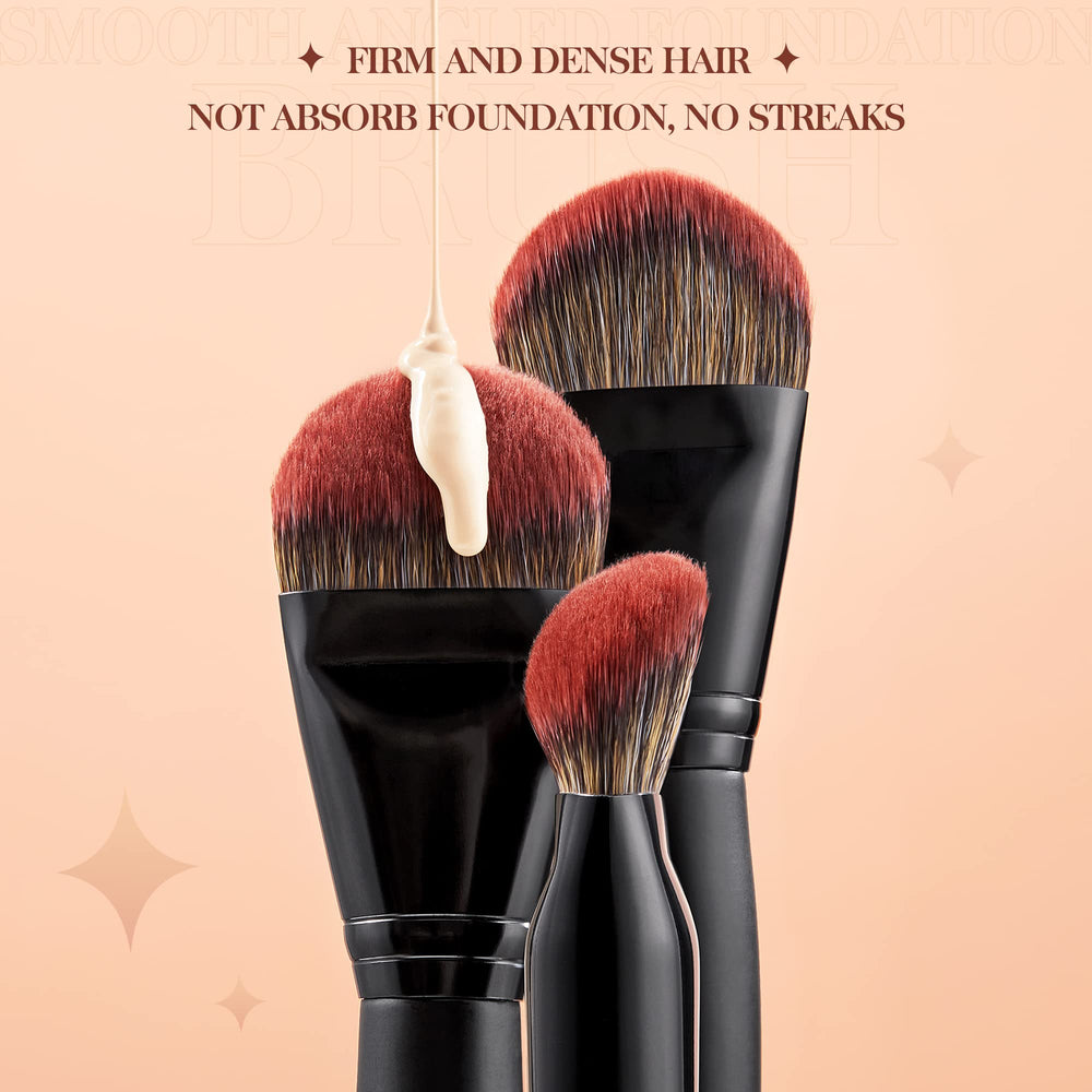 Jessup brosse tete arrondie poils denses: fusion parfaite du fond et du contour.