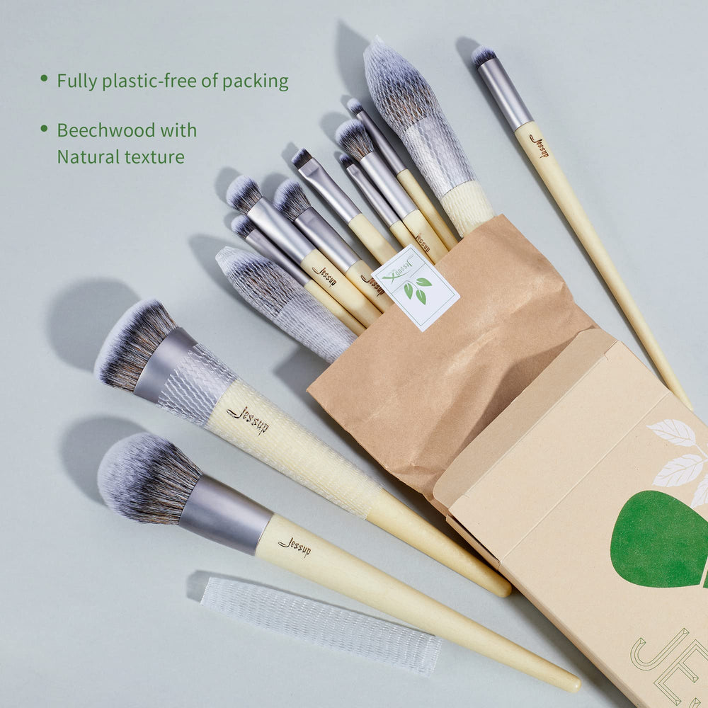 Pinceau eyeliner Jessup vegan, tracé précis.