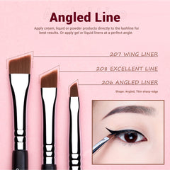 Pinceau ligne anglee Jessup : angle parfait pour des traits graphiques.