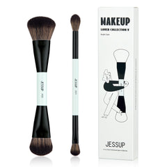 Pinceaux Jessup Double Face pour fond et contour, application précise.