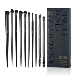 Pinceaux Jessup pour les yeux – ensemble complet pour un maquillage précis et polyvalent.