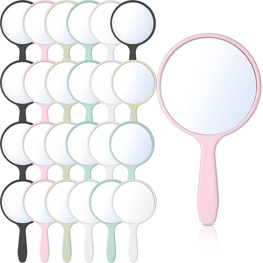 Jetec ensemble 25 miroirs portables avec anse, pratique et polyvalent