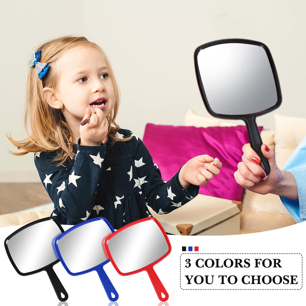 Jetec miroir à main, outil portable pour voyages et salons.