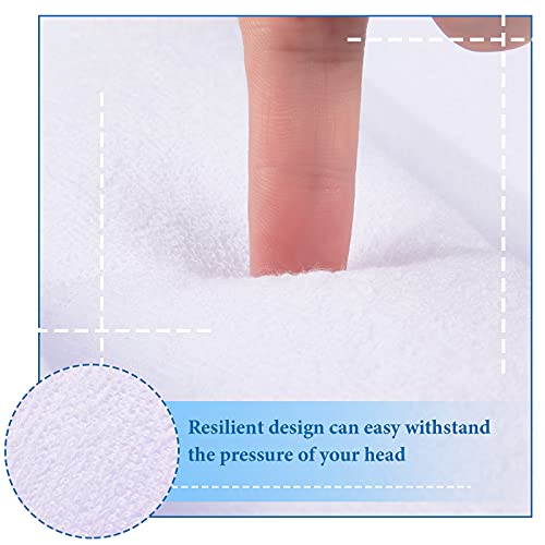 Jetec oreiller bain gonflable dimensions 14 x 12 pouces pour un confort optimal.