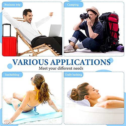 Jetec oreiller bain gonflable idéal pour spa à domicile et plage.