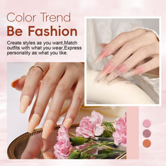JEWHITENY poly gel 14 couleurs, variété pour styles variés.