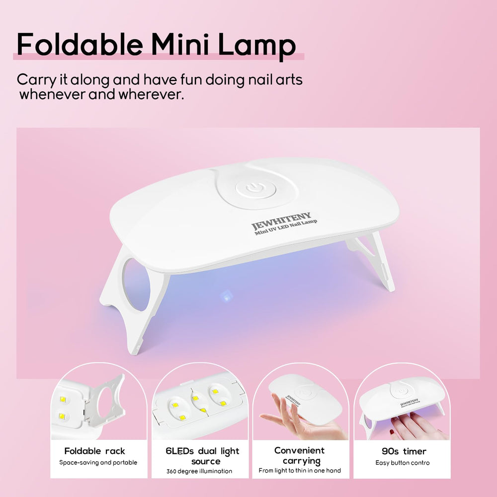 JEWHITENY accessoires ongles pour une manucure complète.