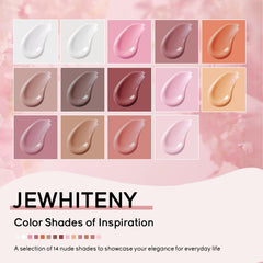 Formes d'ongles duales JEWHITENY, 10 tailles pour ajustement.