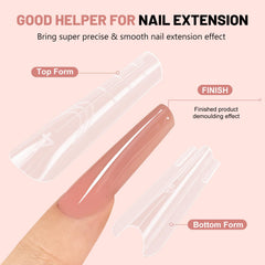 JEWHITENY : 14 tailles pour un ajustement parfait sur les ongles.