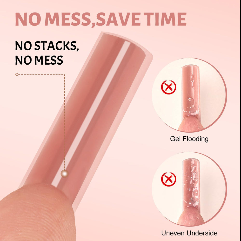 JEWHITENY – formes ongles sandwich duales 03, démoulage clair sans traces.