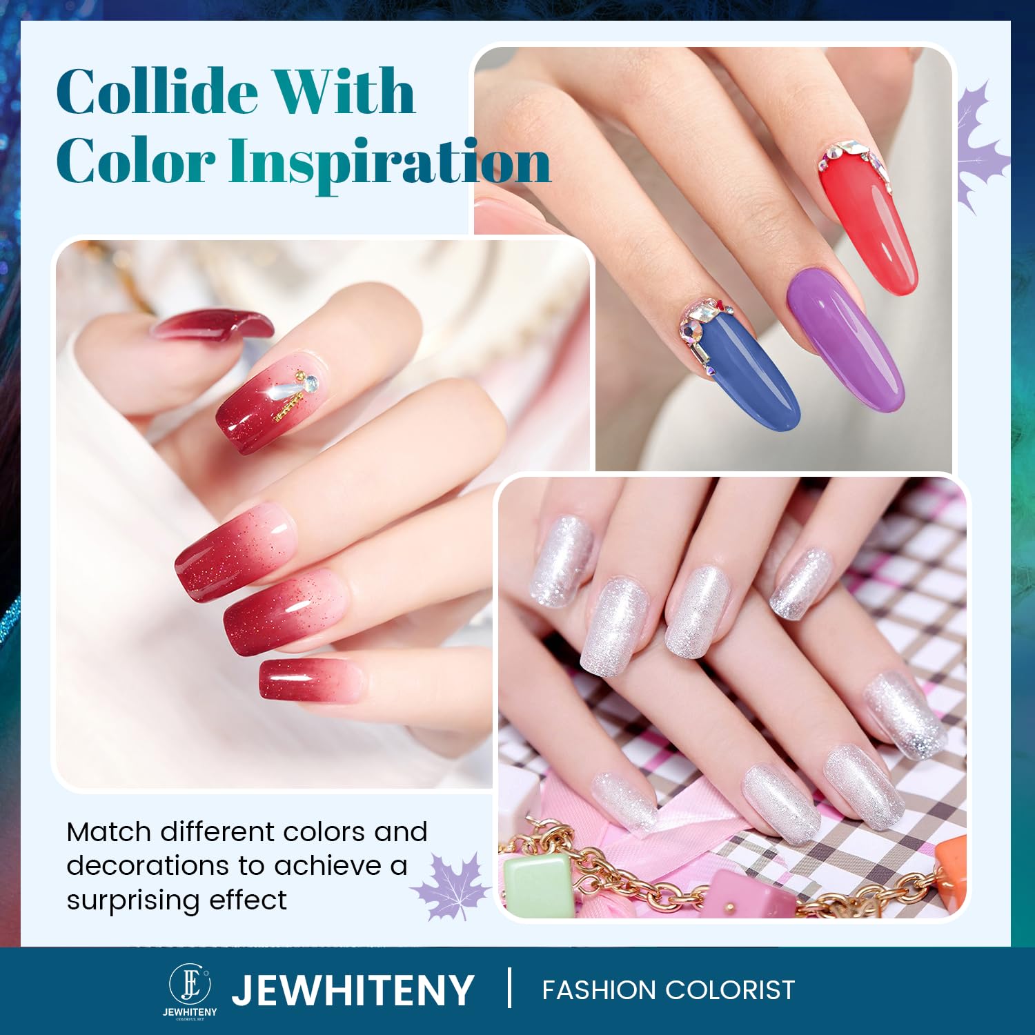JEWHITENY gel poly sans odeur préserve la santé des ongles