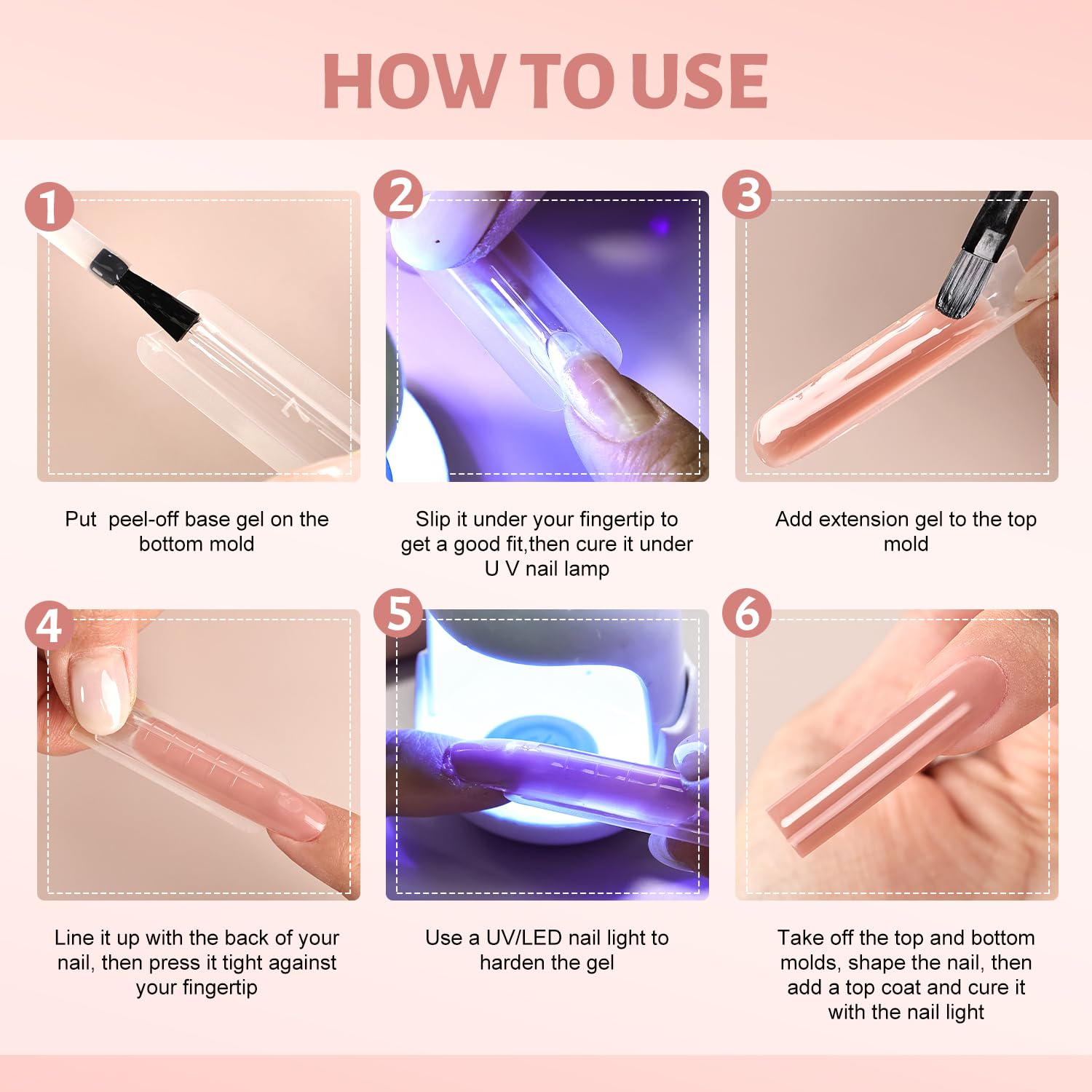JEWHITENY – moulage facile, prise en main stable sur gel et vernis.