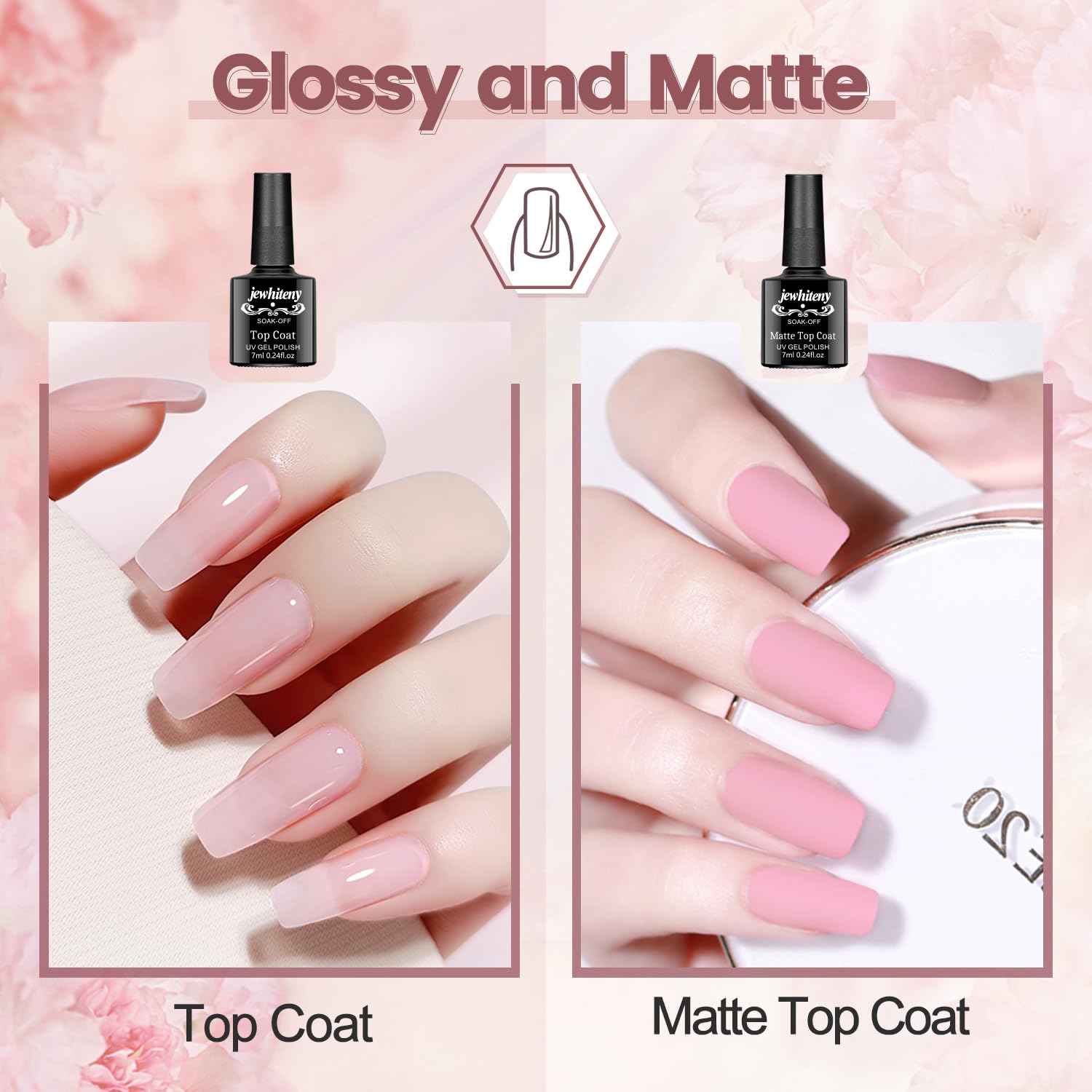 Pinceau double JEWHITENY Polygel, application précise.