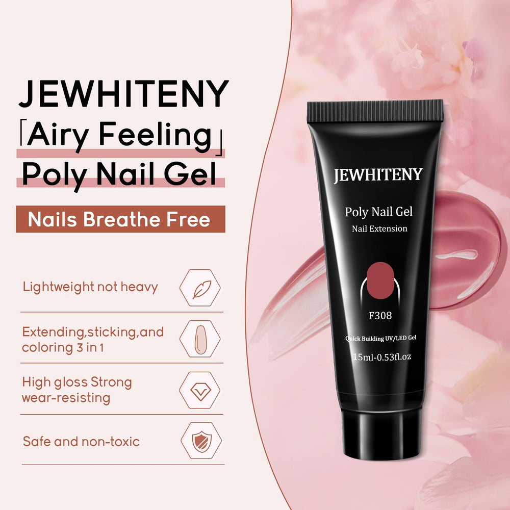 Top coat JEWHITENY, brillance durable et sans jaunissement.