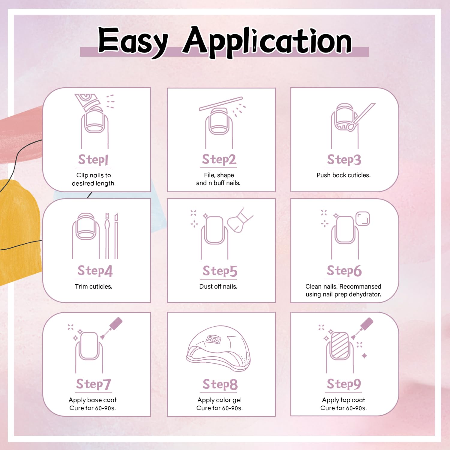 JEWHITENY usage domestique et pro pour ongles soignés.