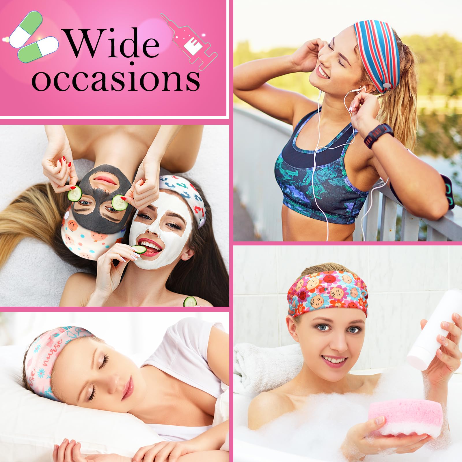 Bandeaux de beaute et soin Jexine pratique pour les routines quotidiennes