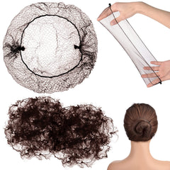 Jexine filet-cheveu invisible noir, 20 pouces, discret et durable.