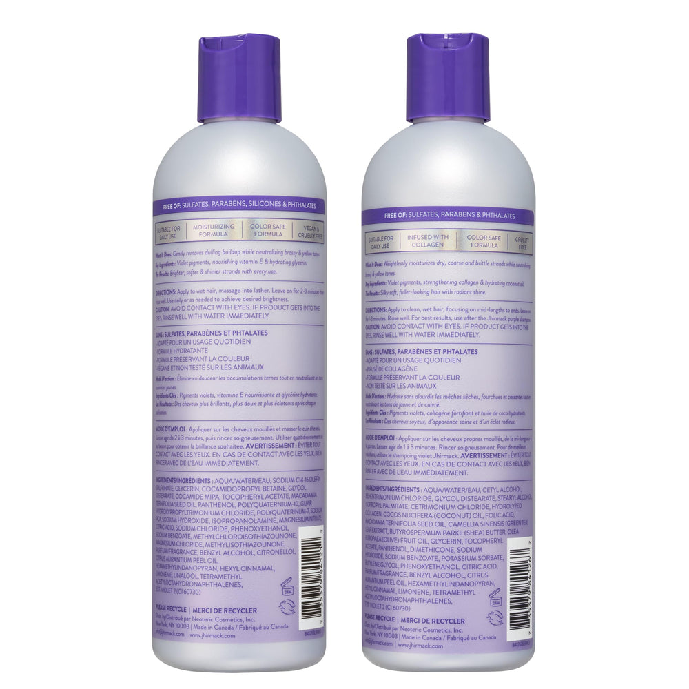 Packaging Jhirmack – étiquettes soignées et présentation.