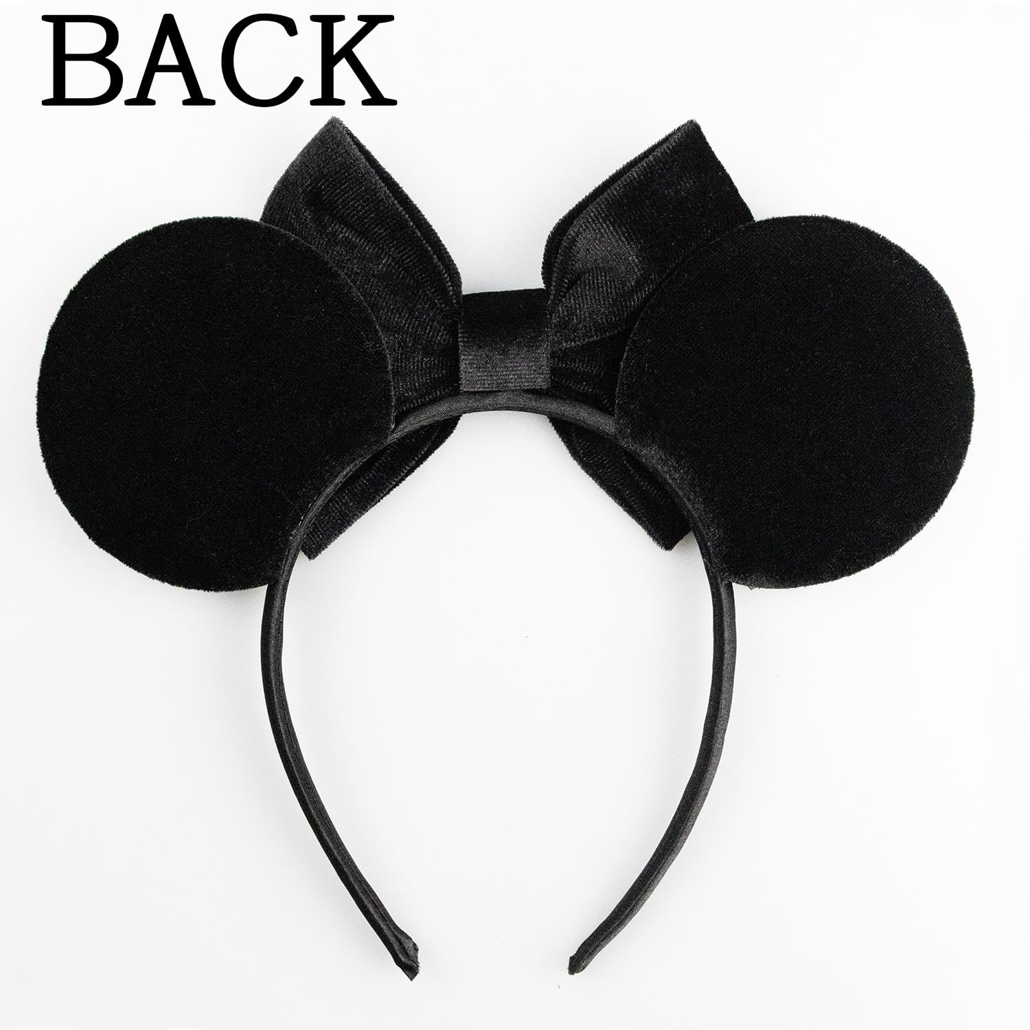 Bandeau oreilles souris JIAHANG, décorations perles, idéal comme accessoire photo.