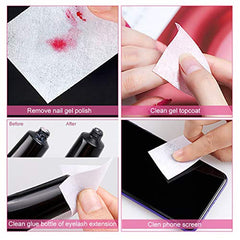 JIASHENG détail lingettes coton sans peluches pour démonstration haute précision