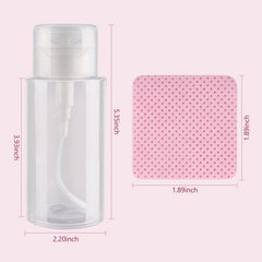Lingettes nettoyage vernis ongles JIASHENG, retirent le vernis facilement.