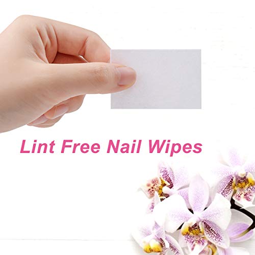 JIASHENG utilisation sur ongles acryliques avec lingettes sans peluches