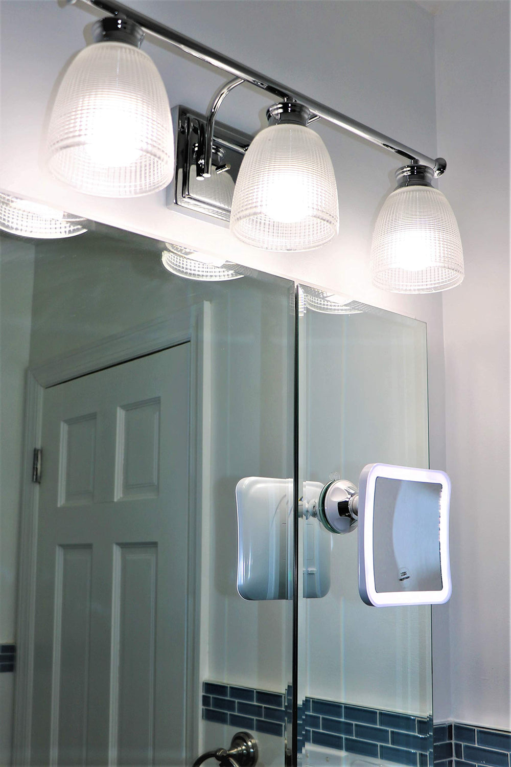 JiBen miroir compact rechargeable pour déplacements