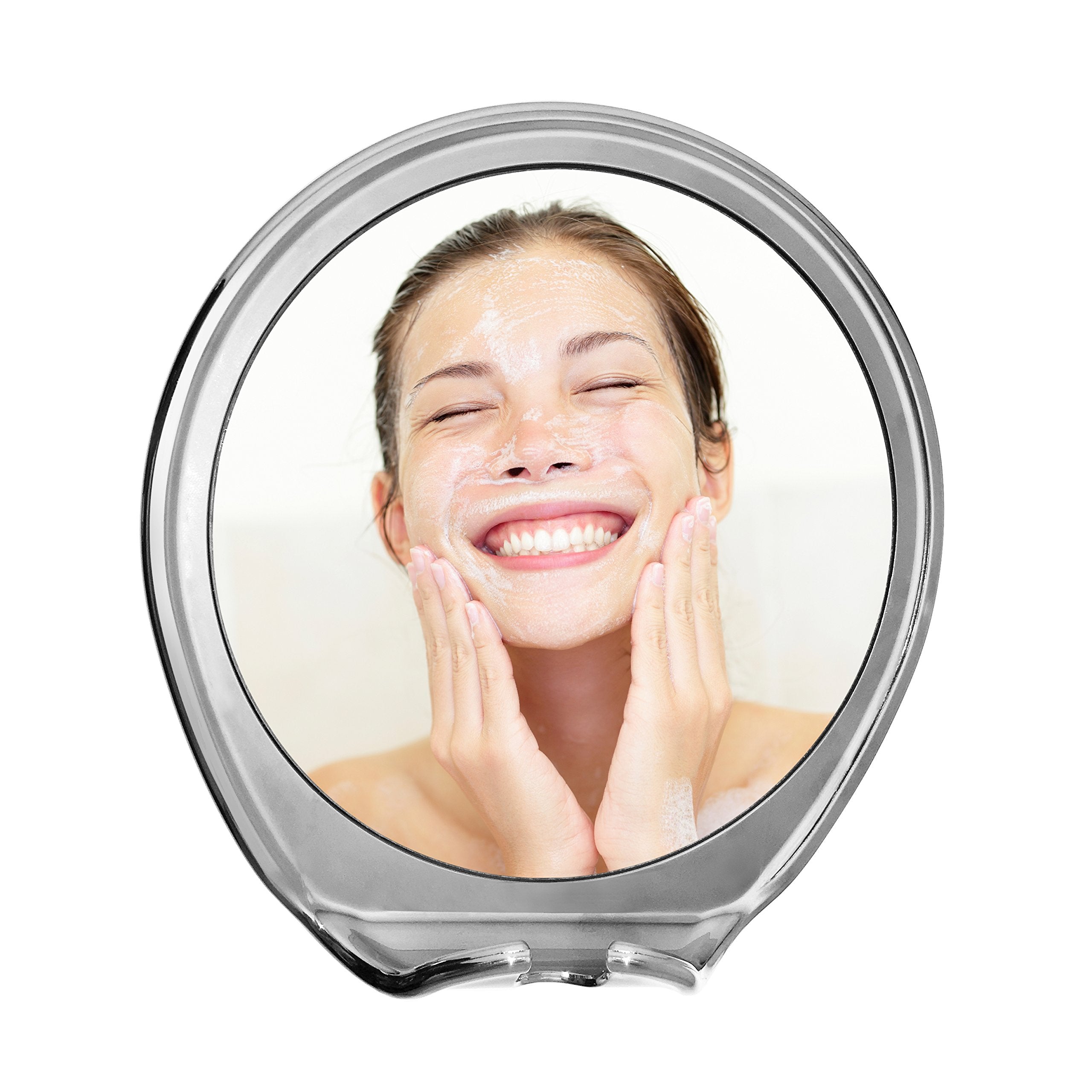 JiBen Miroir porte-rasoir integre, accessoire pratique pour le rasage.