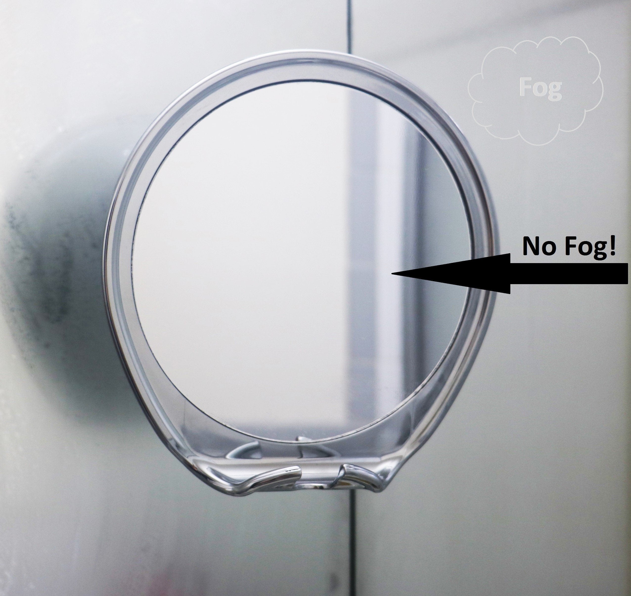 JiBen Miroir usage immediat sous douche, sans attente.