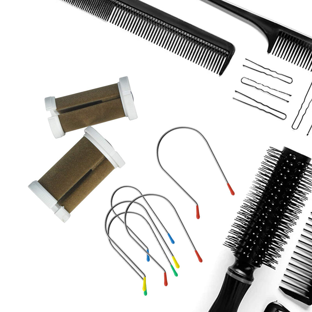 Outil de coiffure Jicoyin, clip fer 2 pouces pour boucles faciles